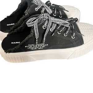 Marc Jacobs mule canvas Sneakers sz 8 NWOT